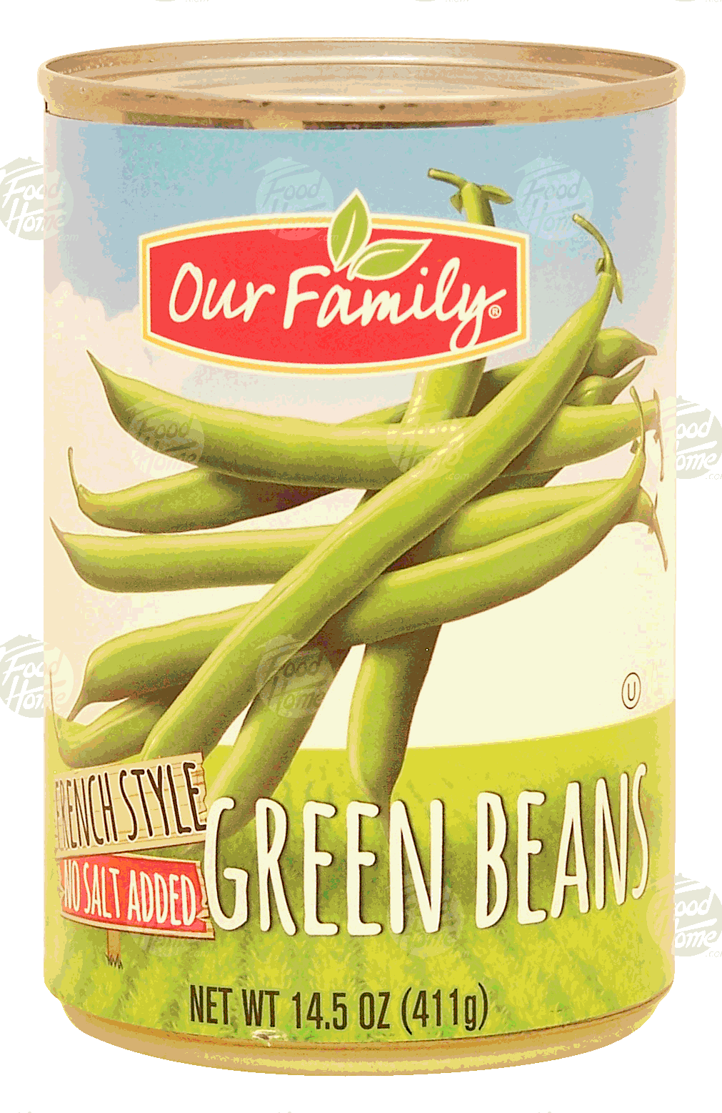 Our Family  green beans, french style, no salt added Full-Size Picture